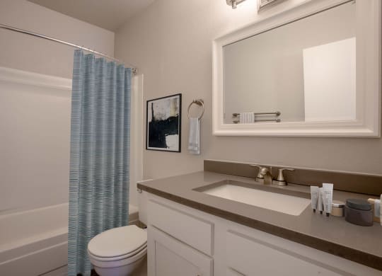 Bathroom at The Link at 4th Ave in Tucson Arizona