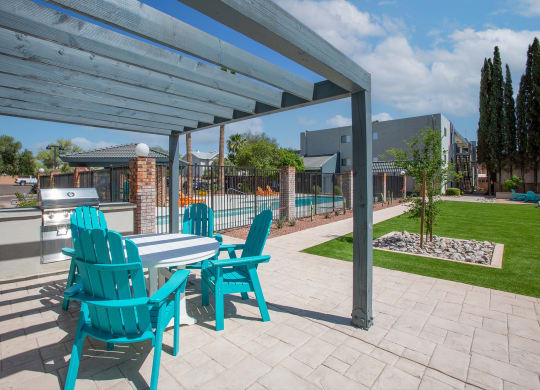 BBQ Grill Area at The Link at 4th Ave Apartments
