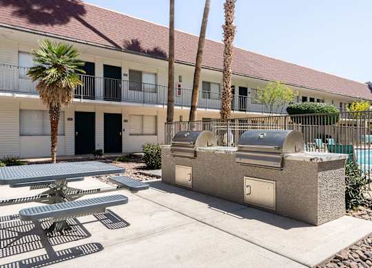 BBQ Grills at Avani North Tucson Apartments in Tucson Arizona