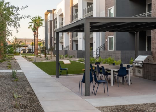 BBQ Grills at The Aster at Mountain Vista in Mesa Arizona