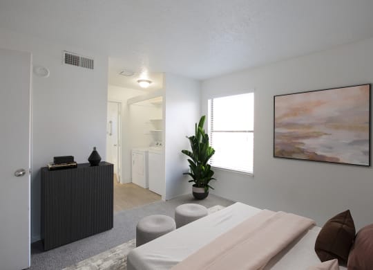 Bedroom at Blue Agave Villas in Rio Rancho New Mexico