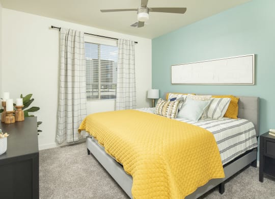Bedroom at Cabana Bridges Apartments in Tucson Arizona