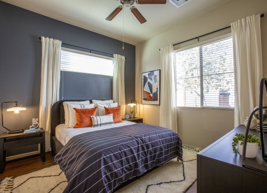 Bedroom at Casitas at San Marcos in Chandler AZ Nov 2020