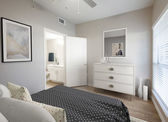 Bedroom at Links at Forest Creek in Round Rock Texas near Austin