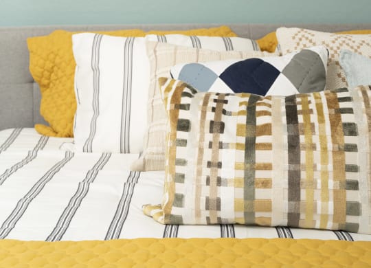 Bedroom Decor at Cabana Bridges Apartments in Tucson Arizona