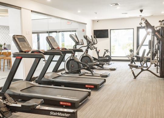 Cardio Equipment at Haven at Arrowhead Apartments in Glendale