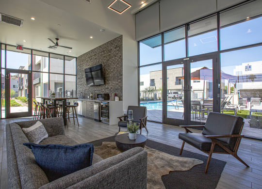 Clubhouse at Senderos at South Mountain in Phoenix AZ September 2020