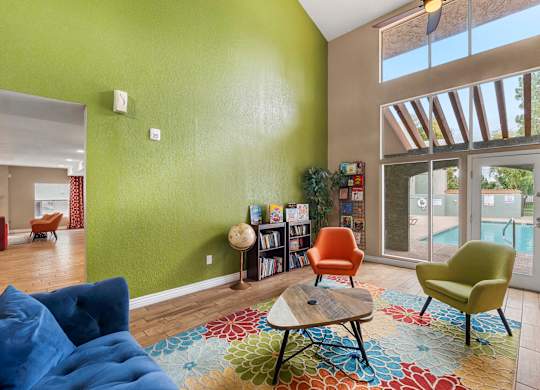 Clubhouse at Villa Toscana Apartments in Phoenix Arizona