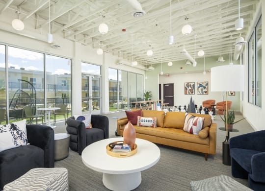 Clubhouse Lounge Area at Cabana Bridges Apartments in Tucson Arizona