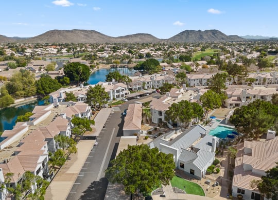 Community Aerial View at Haven at Arrowhead Apartment Homes in Glendale Arizona