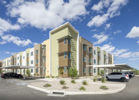 Community Exterior at Cabana Bridges Apartments in Tucson Arizona