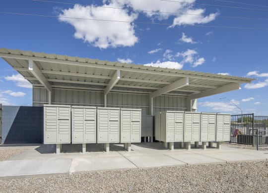 Community Mail Boxes at Cabana Bridges Apartments in Tucson Arizona