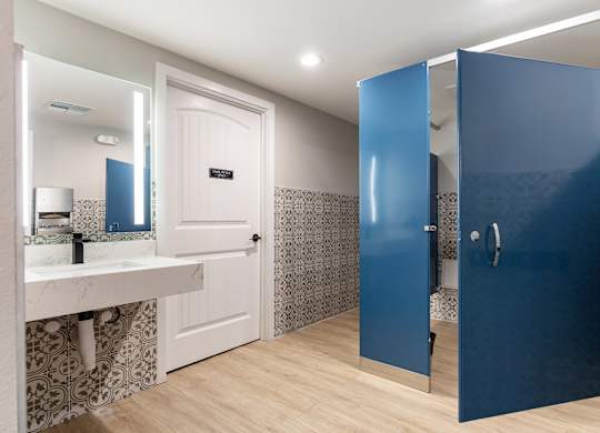 Community Restroom at Avani North Tucson Apartments in Tucson Arizona
