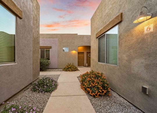 Community Walking Path at Avilla Preserve Apartment Homes in Tucson Arizona