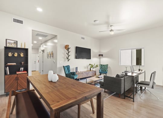 Dining and Living Room  at SECOND AVE COMMONS | BRAND-NEW, Arizona, 85210
