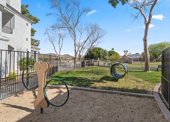 Dog Park at Haven at Arrowhead Apartment Homes in Glendale Arizona
