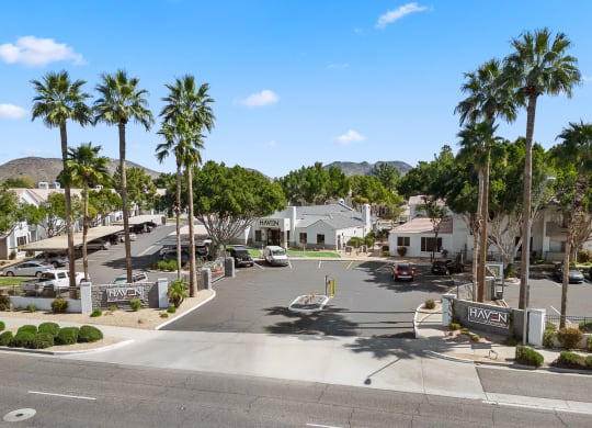 Entrance to Community at Haven at Arrowhead Apartment Homes in Glendale Arizona