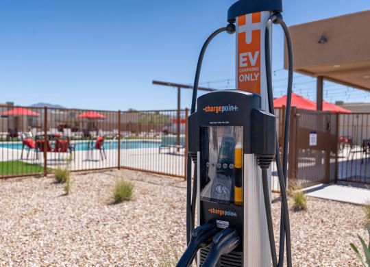 EV Charging at Casitas Catalina Apartments in Tucson
