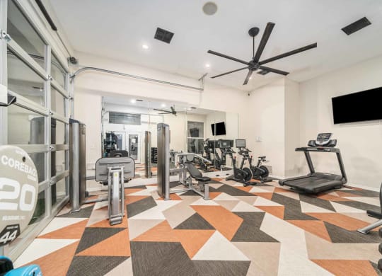 Fitness Center at Bear Canyon Apartments in Tucson Arizona