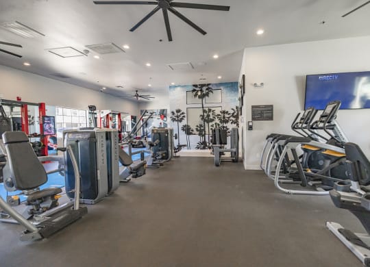 Fitness Center at Haven Townhomes at P83 in Peoria Arizona