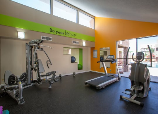 Fitness Center at Nine90 Apartments in Tucson Arizo