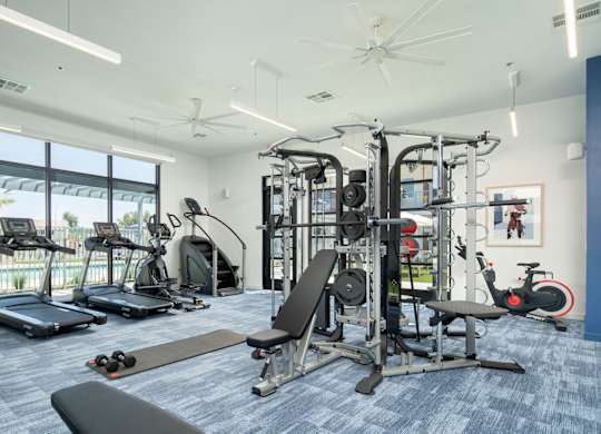 Fitness Center at Streamliner 67th in Phoenix Arizona