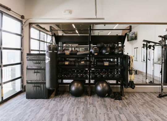 Fitness Center at The Aster at Mountain Vista in Mesa Arizon