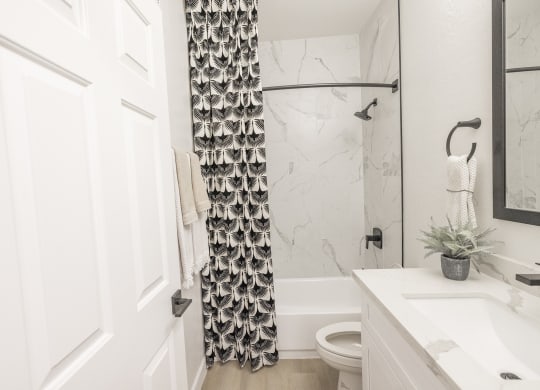 Full Bathroom at Haven Townhomes at P83 in Peoria Arizona
