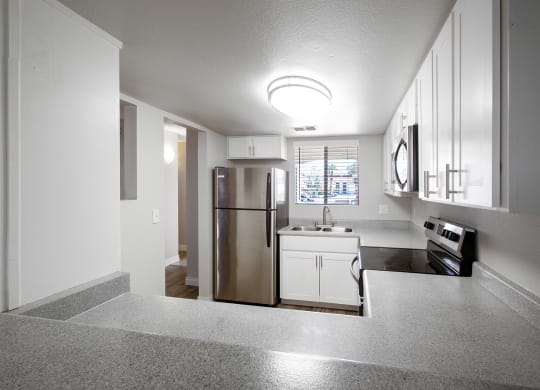 Full Kitchen at Orange Tree Village Apartments in Tucson AZ
