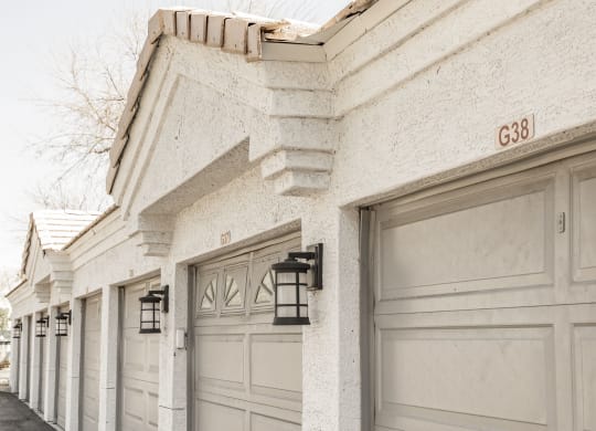 Garages at Haven at Arrowhead Apartments in Glendale Arizona