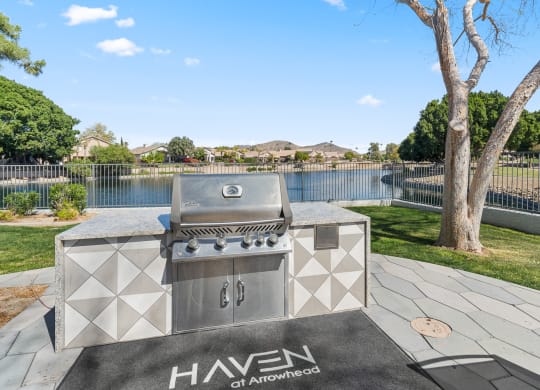 Gas BBQ Grills at Haven at Arrowhead Apartment Homes in Glendale Arizona