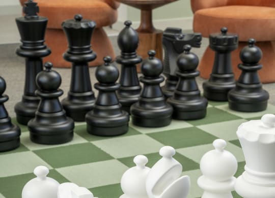Giant Chess Board at Cabana Bridges Apartments in Tucson Arizona