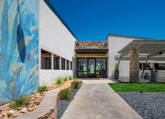 Leasing Office Entrance