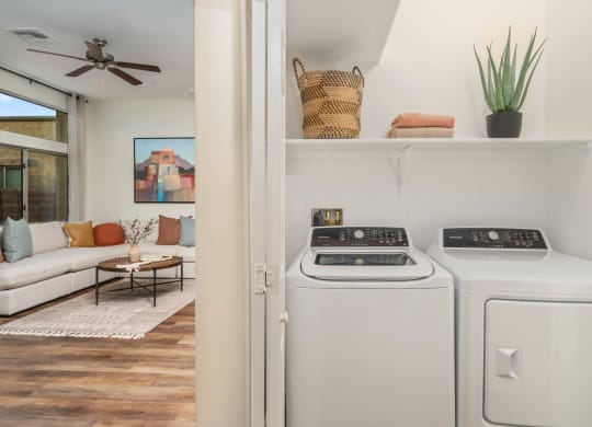 In Unit Washer and Dryer at Avilla Marana Apartment Homes in Tucson Arizona