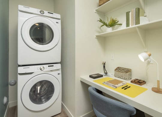In-unit Washer and Dryer at Cabana Bridges Apartments in Tucson Arizona