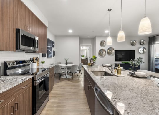 Kitchen and Dining Room at Tucson Landing, Tucson  