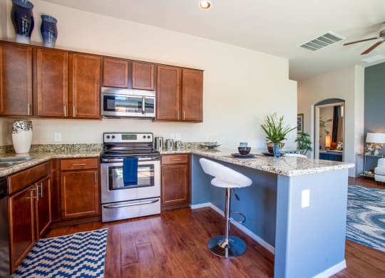 Kitchen at Avilla Preserve in Tucson Arizona