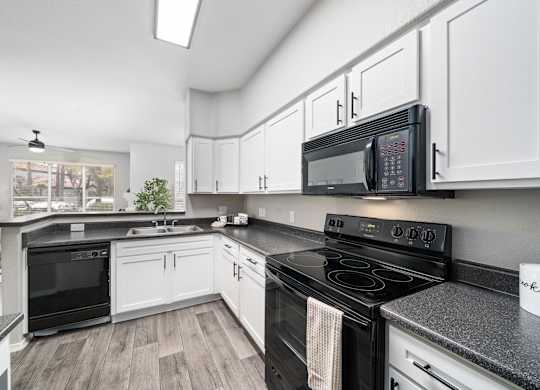 Kitchen at Bear Canyon Apartments in Tucson Arizona