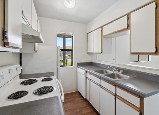 Kitchen at Kingman Station Apartments