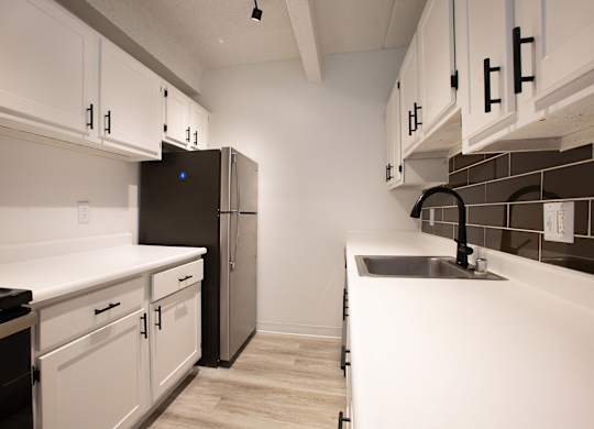 Kitchen at Los Altos Towers Apartments in Albuquerque NM
