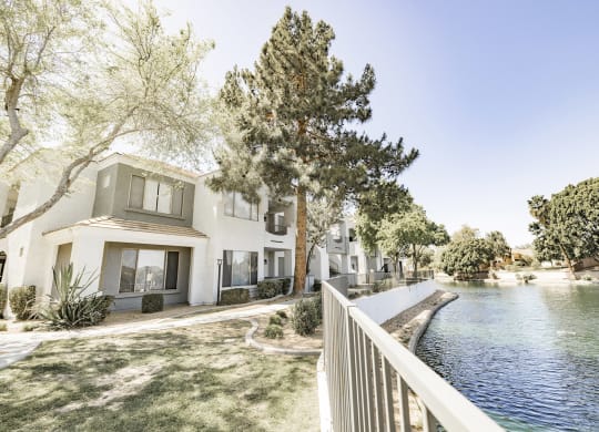 Lakeside apartments at Haven at Arrowhead Apartments in Glendale Arizona