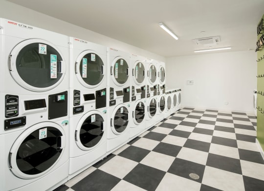 Laundry Care Center at Streamliner 16th Apartments in Phoenix
