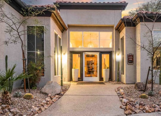 Leasing Office at Bear Canyon Apartments in Tucson Arizona