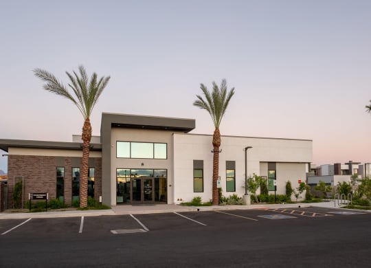 Leasing Office Exterior at The Aster at Mountain Vista in Mesa Arizona