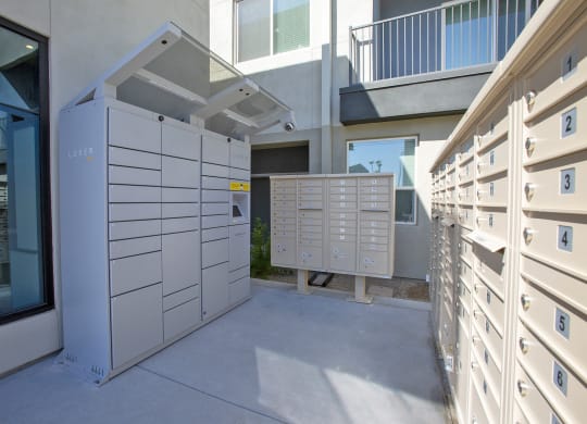 Mailboxes at Senderos at South Mountain in Phoenix AZ September 2020