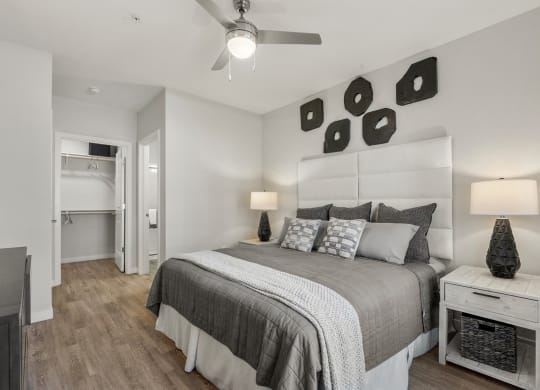 Main Bedroom with Closet Space at Tucson Landing, Arizona  