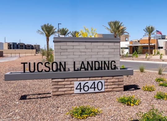 Monument Sign at Tucson Landing, Tucson, AZ 85714   