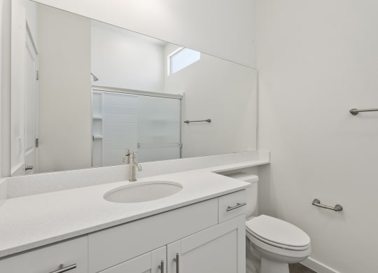 One Bedroom Bathroom at Casitas Catalina Apartments in Tucson