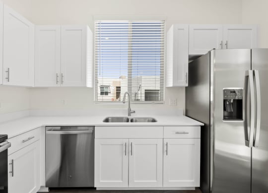 One Bedroom Kitchen at Casitas Catalina Apartments in Tucson