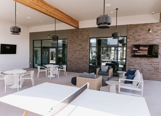 Outdoor Lounge Seating at The Aster at Mountain Vista in Mesa Arizona